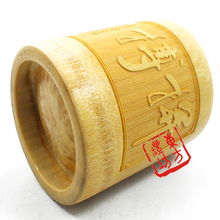筆筒銘志 送同窗的竹雕拼搏賦